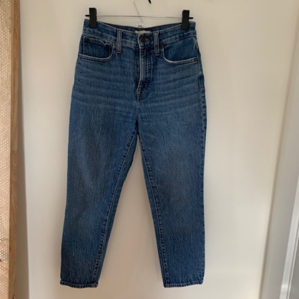 Madewell Classic Straight Jean, Size 25